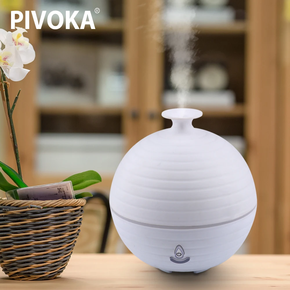 

USB Charging Aroma Essential Oil Diffuser Ultrasonic Air Humidifier With ABS+PP 5 Color Changing LED Lights Electric 508