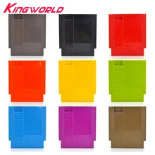 100 шт. 72 Pin карточная игра в виде ракушки игровой картридж сменный корпус для NES крышка Пластик чехол с 3 винт