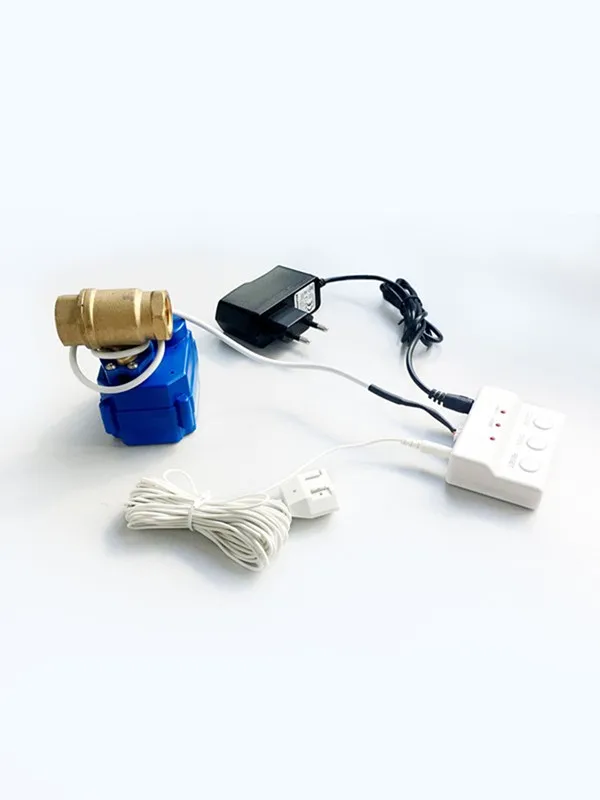 HIDAKA WLD-805 детектор утечки воды с вилкой питания ЕС включая BSP NPT клапан проводной датчик утечки с 1/" автоматический клапан* 1 шт