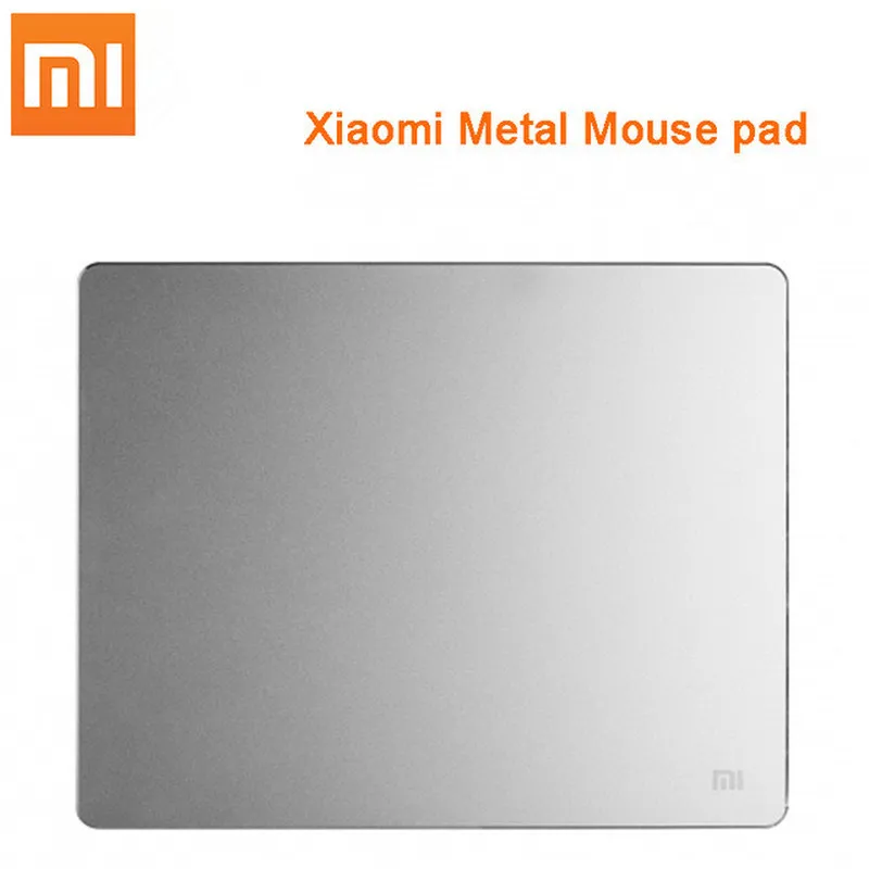 Xiaomi металлический Мышь колодки 30*24*0,3 см/24*18*0,3 см Роскошный тонкий Алюминий компьютерные мыши колодки, матовые, яркие цвета, Противоскользящий коврик