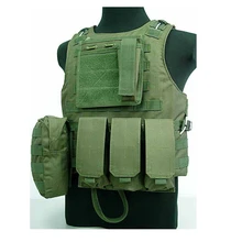 Регулируемая Тактическая Военная облегченная модульная система переноски снаряжения жилет охотничья одежда боевой штурм многофунциональный жилет стальной проволочный жилеты камуфляж
