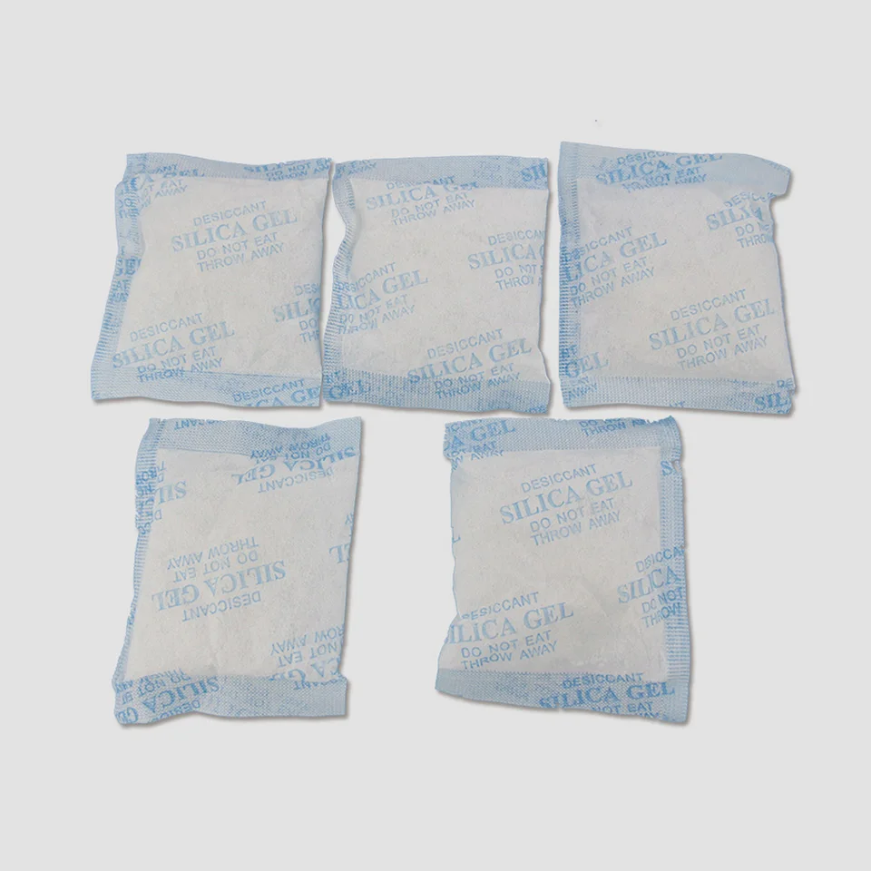 5pcs/lot 20g Silica Gel Packets Moisture Absorber Non Toxic Reusable