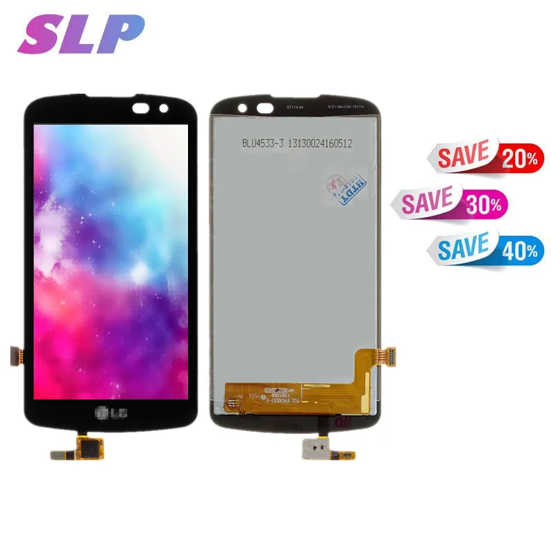 

Skylarpu 4.5''inch Complete LCD Screen for LG K4 K121 Cell Phone Full LCD display screen Touch screen Replacement Free Shipping