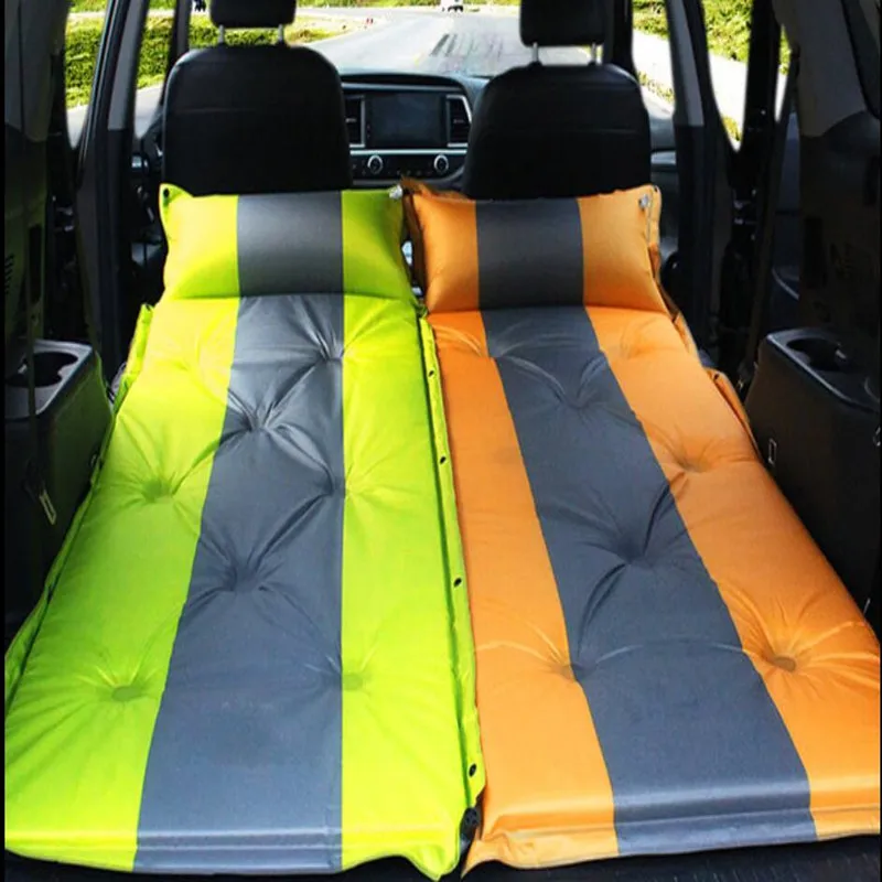 

Inflatable Moisture-proof Pad With Pillow Ultralight Portable Air Mattress Outdoor mat car travel bed Automatic air Universal