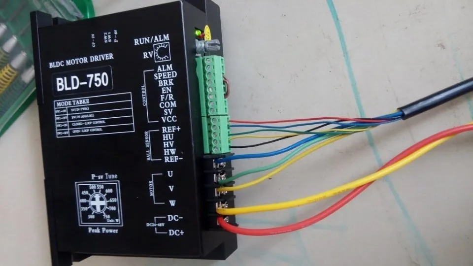 ESC-Brushless motor driver-BLD 750-Wiring-2