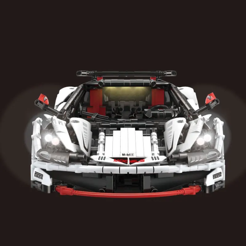 Продажа 13067 MOC 4562 ICARUS Supercar Veneno Roadster совместимые строительные блоки кирпичи развивающие игрушки Подарки 20087