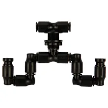  NuoNuoWell Reptiles Fogger Mist Sprinkler Rainforest Tank 360 Adjustable Aquarium Aquatic Pet Cooling System Connect 1/4'' Tube 