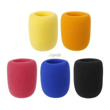 

OOTDTY Soft Thicken Microphone Foam Mic Cover Sponge Cap Studio Protective Grill Shield Whosale&Dropship