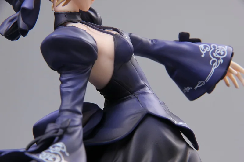 3 цвета 23 см Fate Grand Order Saber Alter Dress Ver Сексуальная ПВХ Модель Коллекция Косплей украшение аниме фигурка игрушка кукла 9''