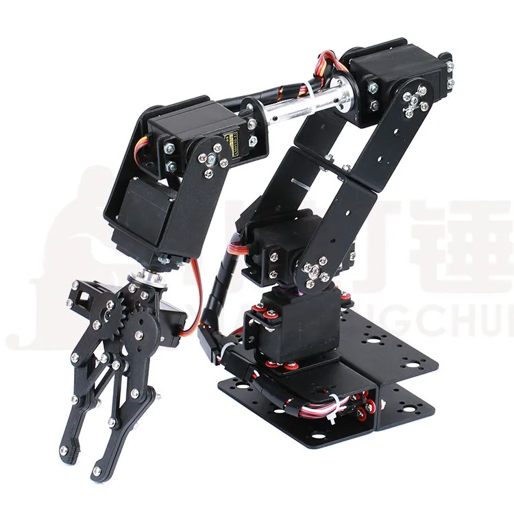 

6 DOF Robot Manipulator Metal Alloy Mechanical Arm Clamp Claw Kit MG996R DS3115 for Arduino Robotic Education
