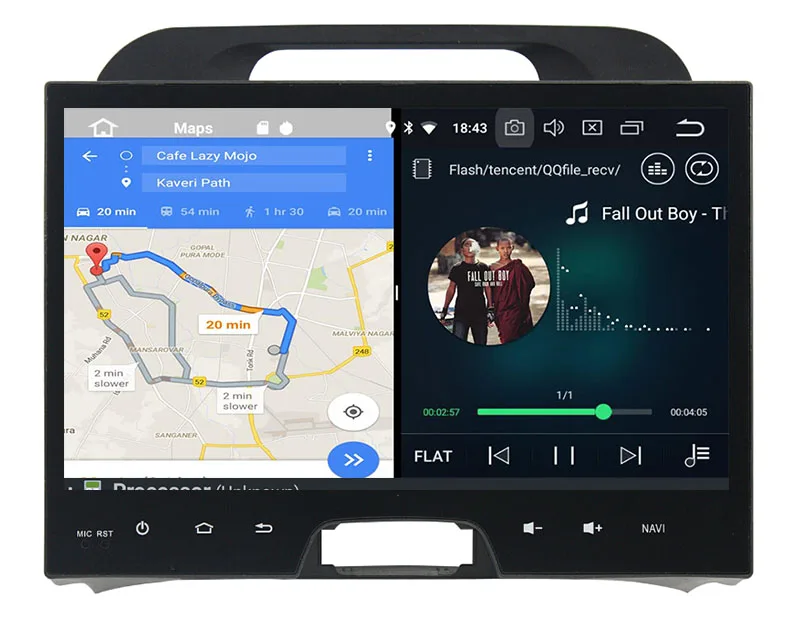 kia sportage aftermarket stereo android 8.0 head unit 3