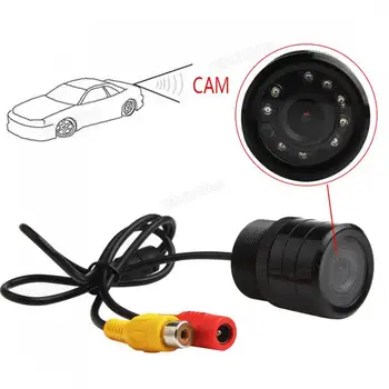 

Car Parking Reverse Camera 2.8mm HD 420TVL 1/4 CMOS Mini 9 IR Lights Night Vision Car Reversing Camera
