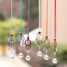 H& D Ловец снов хрустальный шар Призмы Висячие Радуга производитель капли подвески(6 комплектов