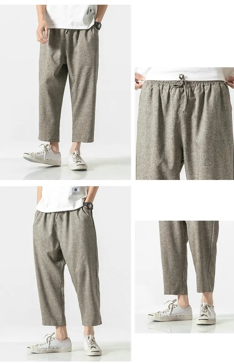 ankle length harem pants