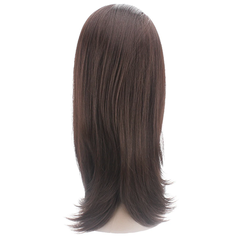 Ombre Black Brown Lace Front Wigs With Baby Hair Long Soft Straight Free Part Synthetic Hair Wigs For Women X-TRESS Lace Wig Ombre Black Brown Lace Front Wigs With Baby Hair Long Soft Straight Free Part Synthetic Hair Wigs For Women X-TRESS Lace Wig
