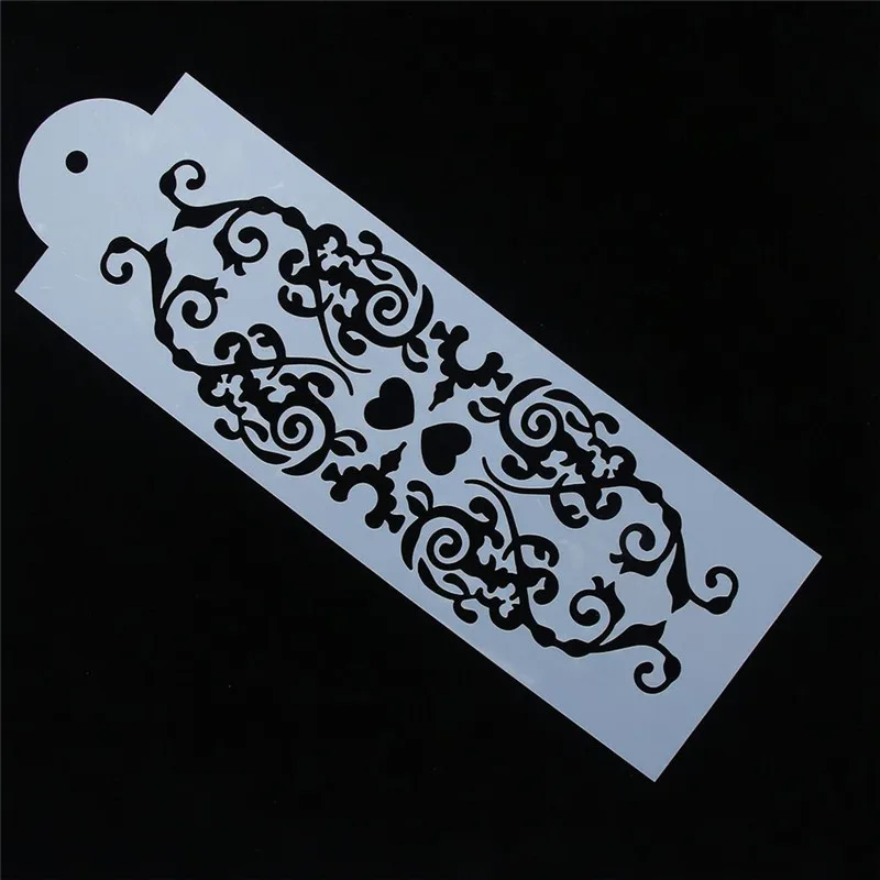 

1Pcs Vintage Crown Flower Totem Reusable StencilS Airbrush Painting Art DIY Home Decor Scrap booking Album Crafts Free Shipping