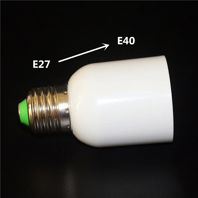 1 шт Высокое качество E27 для E40 E39 основание светильника патрон держатель лампы адаптер огнестойкий материал алкилбензолсульфонат галогенная светодиодный фонарь, адаптер конвертер