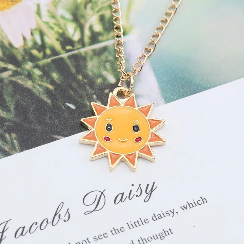 DIY милое ожерелье из мультфильма для женщин с принтом животных девочек панда