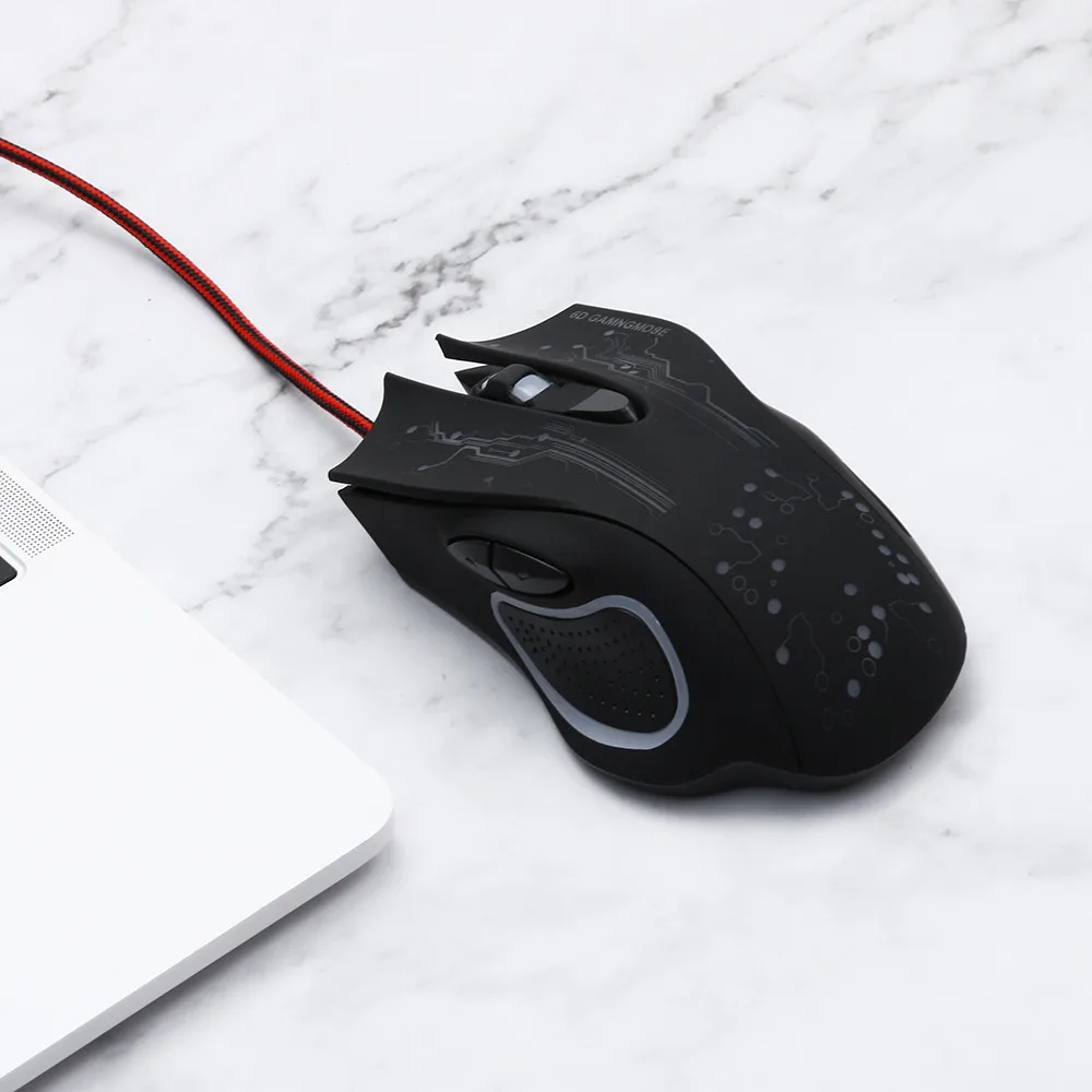 Мышь Raton USB Проводная USB оптическая игровая светодиодный мыши с подсветкой профессиональная мышь для ПК ноутбука компьютерная мышь 18Nov2