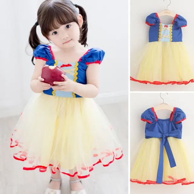 Yellow Dress Blue Sash