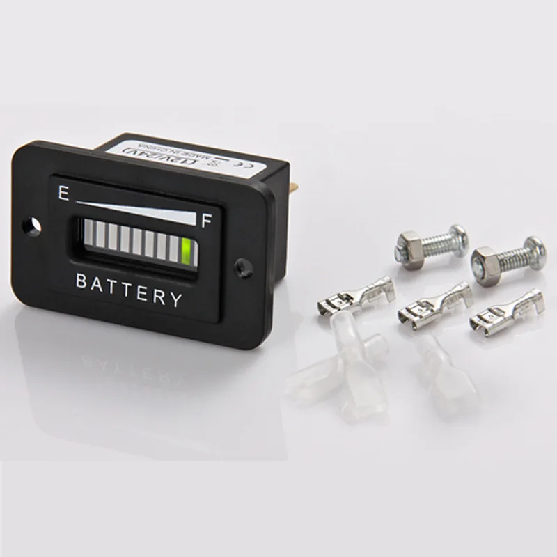 Battery 12/24v Led Battery Level Indicator For Lead Acid Storage Golf