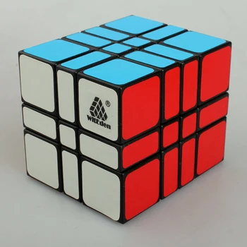 

WitEden Unequal 3x3x4 Camouflage Magic Cube Professional Speed Puzzle 334 Cube Educational Toys for Children Intellectual