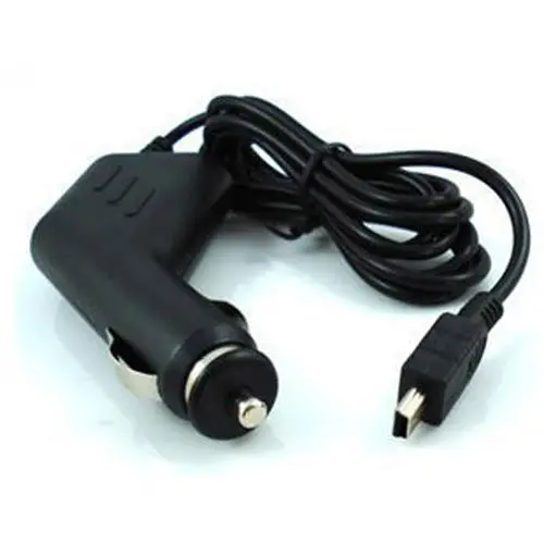 Мини USB DC 5V 1.5A автомобильный адаптер зарядное устройство Шнур питания для