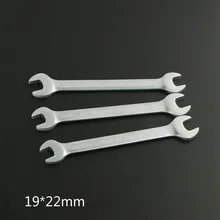 YOFE 19*22 мм Универсальный двойной открытый ключ высокого качества Многофункциональный гаечный ключ Ремонт ручного инструмента для велосипеда или автомобиля