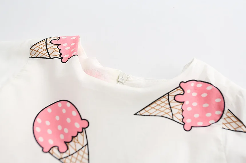 Dulce Amor Summer Cute Girls Dress Kids Baby Girls Clothes Short Sleeve Ice Cream Print Princess Dress Kids Dress For Girl HTB1q5miSXXXXXbZaXXXq6xXFXXXE - Dulce Amor Summer Cute Girls Dress Kids Baby Girls Clothes Short Sleeve Ice Cream Print Princess Dress Kids Dress For Girl