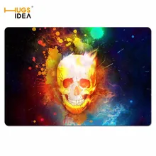HUGSIDEA 3D Забавный классный череп передняя дверь Добро пожаловать коврик водонепроницаемый домашнее украшение кухня спальня ковры Прихожая уличные коврики