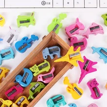 8 шт Kawaii животное точилка для карандашей Мультфильм Пластиковый резчик нож Обучающие канцелярские принадлежности для студентов