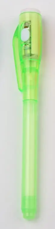 Корейские канцелярские принадлежности креативное исчезновение магии ручка УФ-светильник ручка с невидимыми чернилами Забавный маркер ручка школьные принадлежности для детей - Цвет: green D