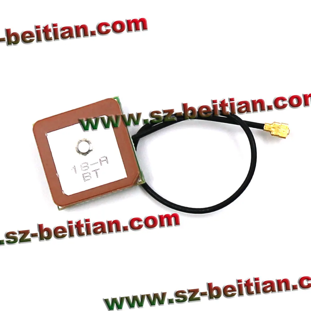 BEITIAN 28db IPEX gps+ ГЛОНАСС двойная активная внутренняя gps антенна 18*18*5 мм BT-18A