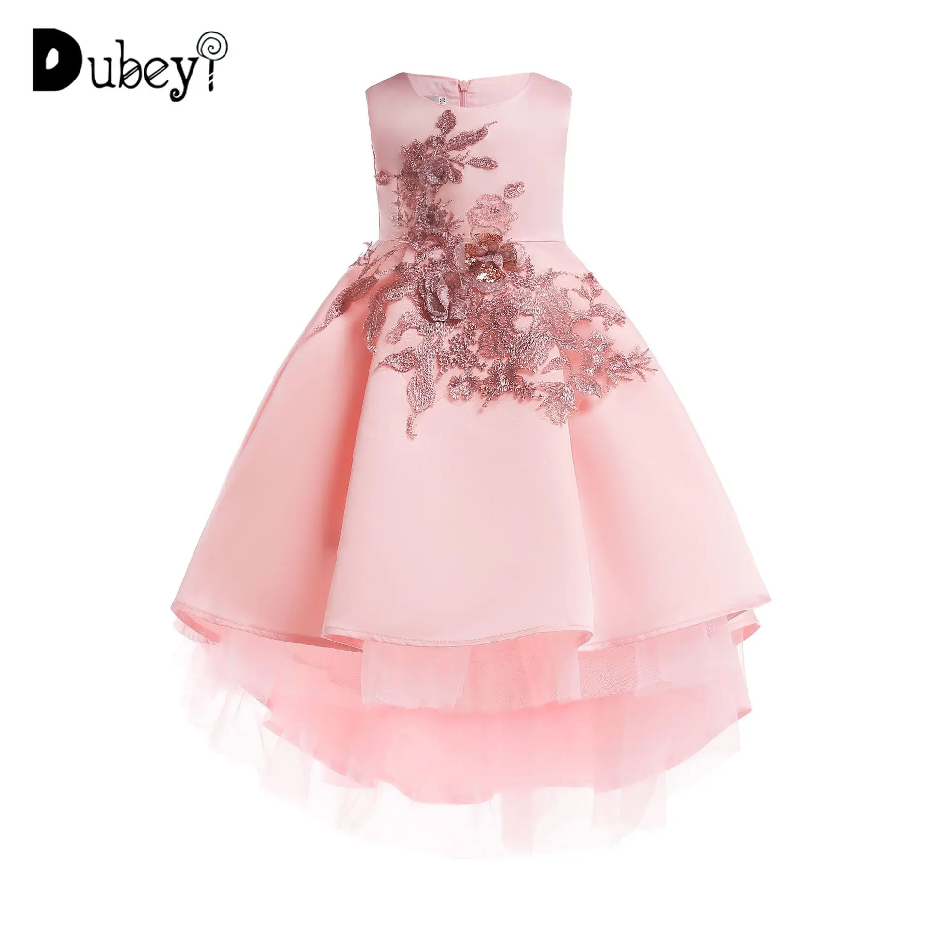 

Little Mermaid Princess Dress Elegant Flower Girl Costumes for Girls Party Kids Dresses for Girls 10 To 12 Years