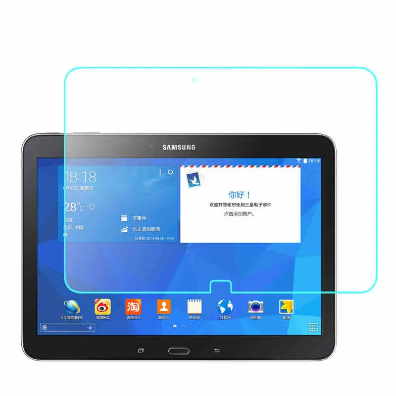 Tempered Glass Screen Protector Film for Samsung Galaxy Tab 4 10.1 SM-T530 T531 T535 t530 t531 glass film | Компьютеры и офис