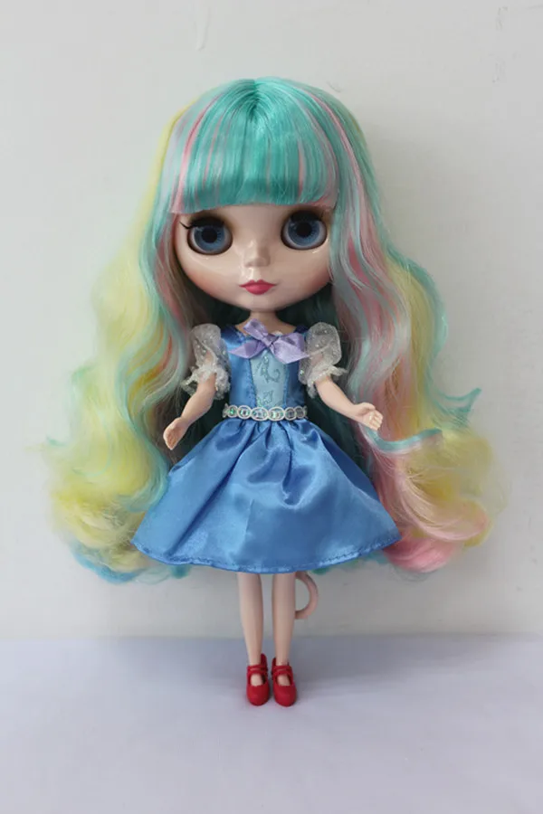 Бесплатная доставка Blygirl Горячие предложения Blyth обнаженные куклы красочные