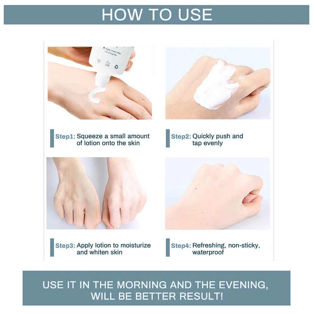 New Underarm Whitening Cream Armpit Whitening Cream Legs Knees Private Parts Body Whitening Cream Cosmetics Skin Body Care TSLM2
