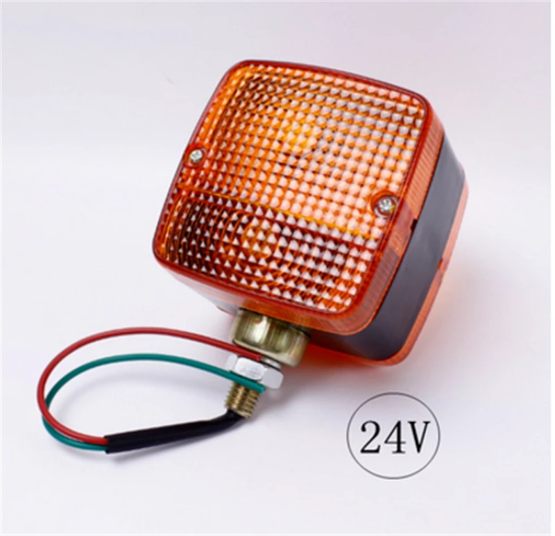 Forklift steering light double-sided lamp front small lamp resultant force Hangzhou forklift platform Liugong modern 12V 24V