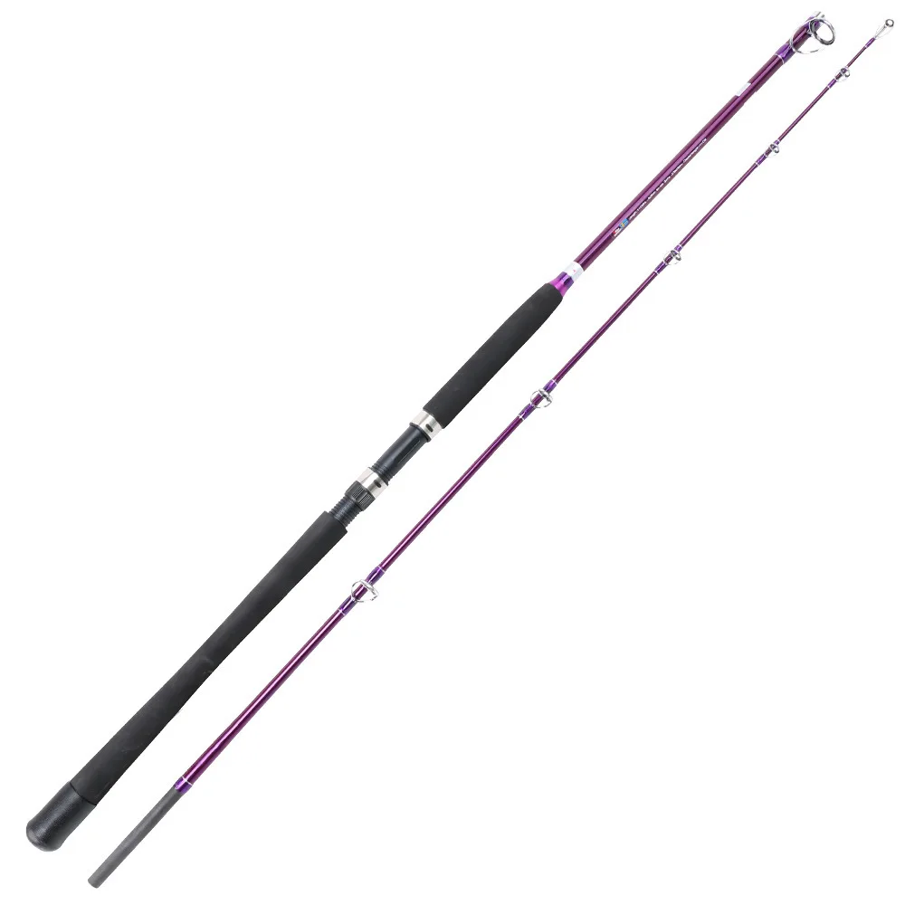 

2018 UCOK 1.65M/1.85M/1.95M/2.1M/2.4M 50-80g Lure Weighted rod carbon fiber boat jigging offshore angling thunder game rod