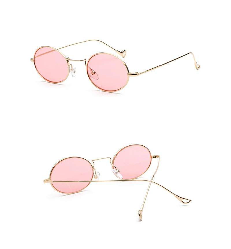 small oval retro sunglasses 900019 details (4)