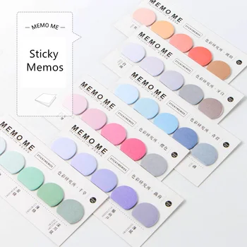 

6 pcs/Lot Color sticky notes Mini dots memo pad Post planner sticker for index file Stationery Office School supplies DM664