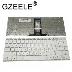 GZEELE новый для hp Pavilion X360 14-BA 14T-BA 14M-BA 14-BW 14g-br 14-bs 14-bs000 14-bs100 14-bs500 английский США Клавиатура ноутбука