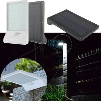 

Waterproof 36 LED Solar Powered Motion Sensor Security Lamp Outdoor Garden Light