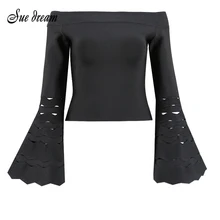 Г. новые женские зимние Куртки Slash шеи бинты Куртки Сексуальная Bodycon отверстия знаменитости вечерние черный красный Куртки оптом Vestidos