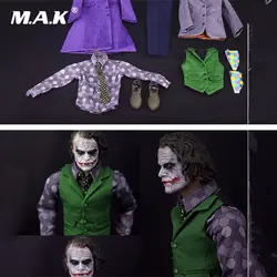 1/6 Джокер Темный Knig Бэтмен злодей фиолетовый комплекты одежды модели для 12 дюйм(ов) ов) фигурку игрушки без головы и тела