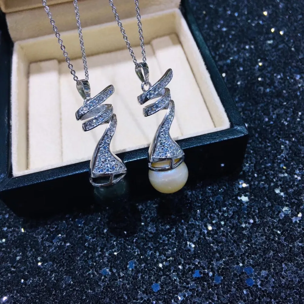 

Fashion Exquisite Pendant Component and Findings Settings Women's Parts for Oyster Edison Pearl, Coral, Jade, Stone, Beads Stone