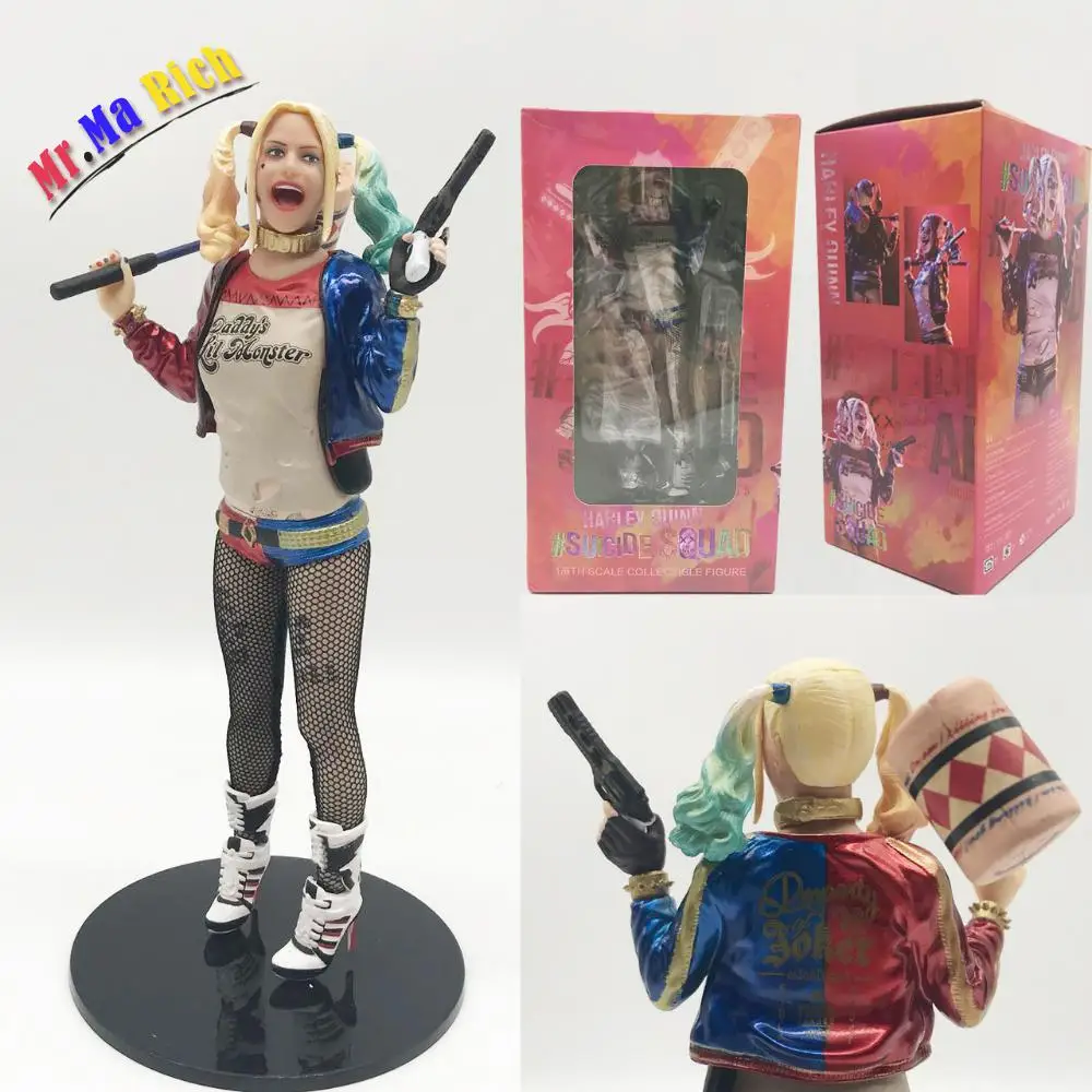 Suicide Squad Harley Quinn The Joker Azione Pvc Figure Anime Bambola Da Collezione Model Toy 18