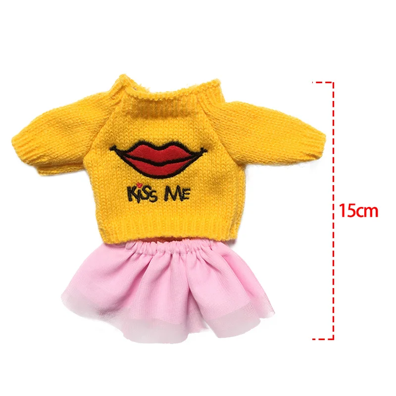 1pc Doll Clothes for 30cm Le Sucre Rabbit Plush Toys Bunny Sweater Wedding Dress Accessories for 1/6 BJD Dolls Gifts for Girls 11