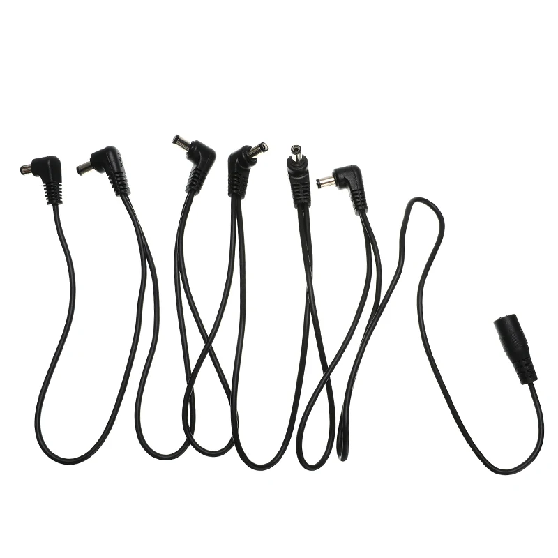 

Guitar Effects Pedal Power Daisy Chain Cable 1 to 3 4 5 6 Ways For 9V DC Adapter Splitter