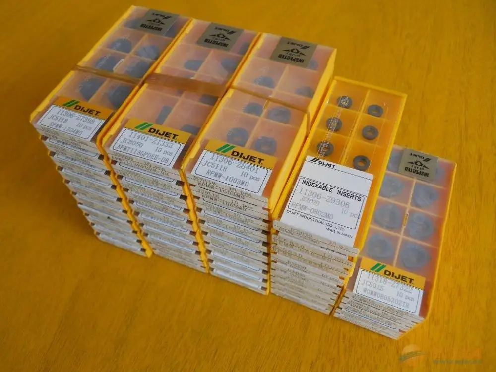 DIJET WDMT06T320ZER JC8050 вставьте резец для быстрой резки|turning inserts|carbide insertsinternal turning |
